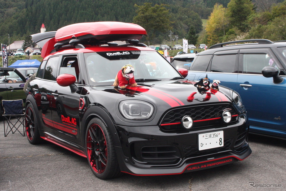 会場に集まった個性的なMINI《写真撮影 南部武寛》