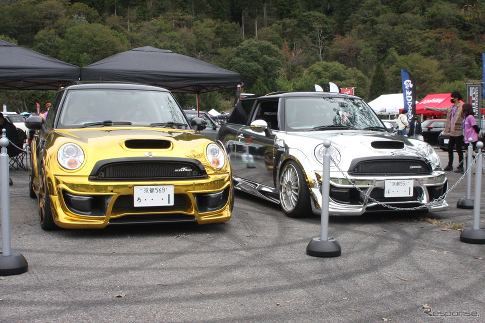 会場に集まった個性的なMINI《写真撮影 南部武寛》