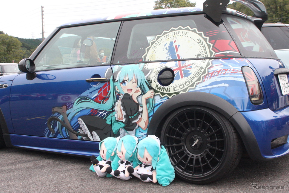会場に集まった個性的なMINI《写真撮影 南部武寛》