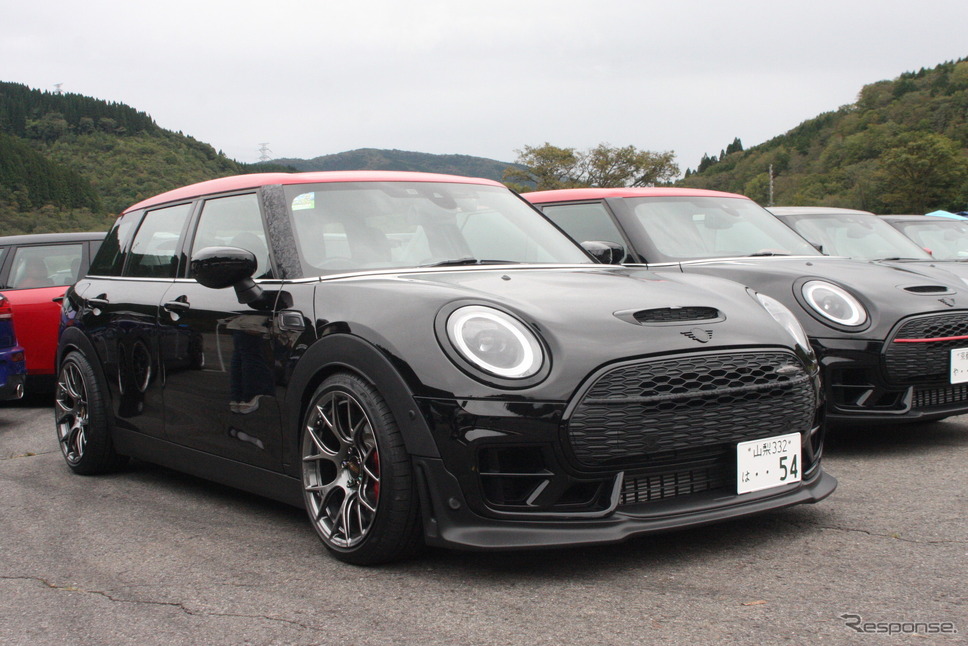 会場に集まった個性的なMINI《写真撮影 南部武寛》