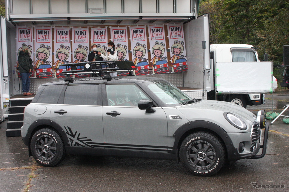 会場に集まった個性的なMINI《写真撮影 南部武寛》