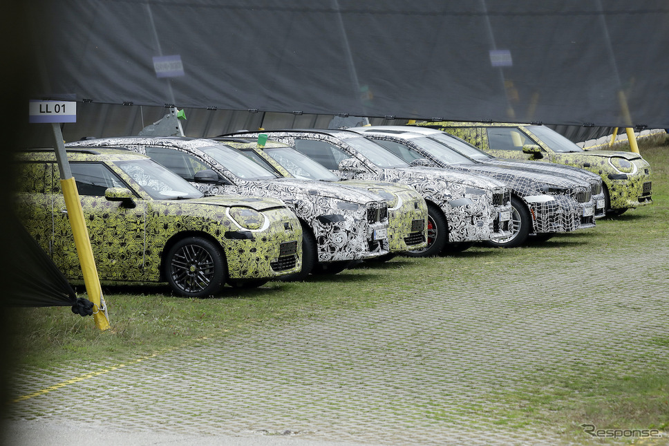 BMW X2 次期型プロトタイプ(スクープ写真)《APOLLO NEWS SERVICE》