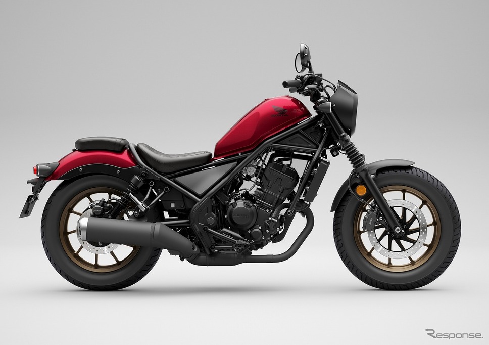 ホンダ レブル250 Sエディション(キャンディーディーゼルレッド)《写真提供 本田技研工業》
