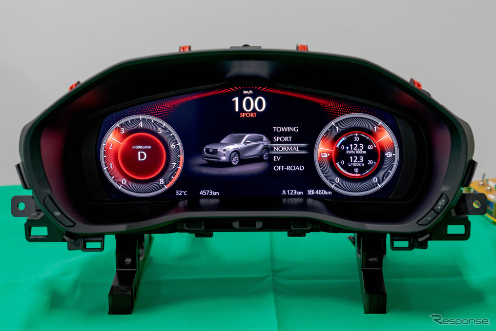 マツダ CX-60に採用されたフルディスプレイメーター《写真撮影 関口敬文》