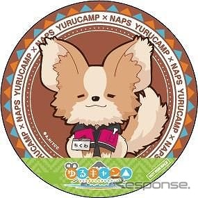 全店共通ちくわステッカー(c)あfろ・芳文社/野外活動委員会