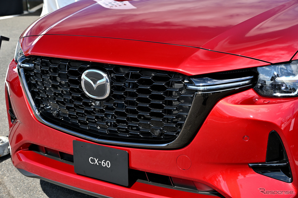 マツダCX-60 PHEV（岡山国際サーキット）《写真撮影 雪岡直樹》