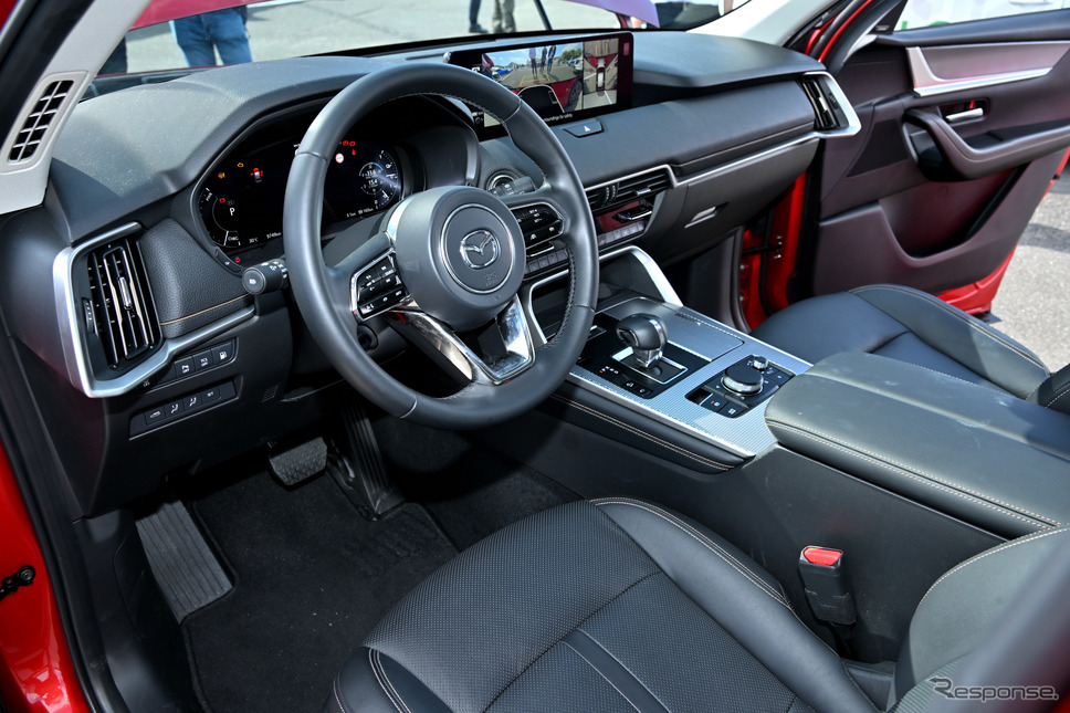 マツダCX-60 PHEV（岡山国際サーキット）《写真撮影 雪岡直樹》
