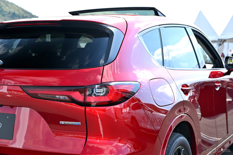 マツダCX-60 PHEV（岡山国際サーキット）《写真撮影 雪岡直樹》