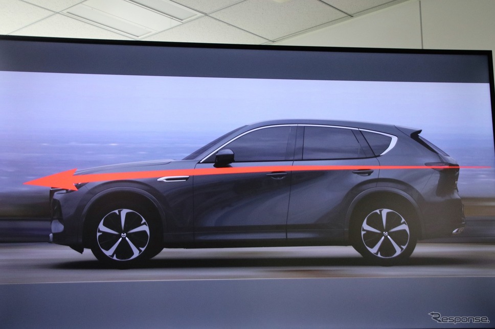 マツダ CX-60デザインスケッチ《写真撮影  内田俊一》