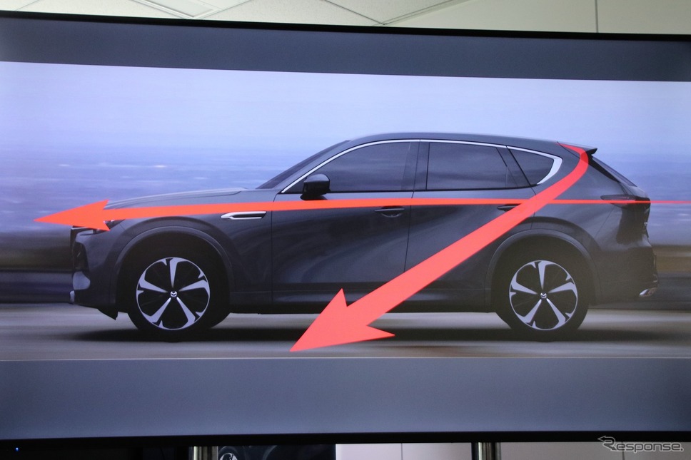 マツダ CX-60デザインスケッチ《写真撮影  内田俊一》