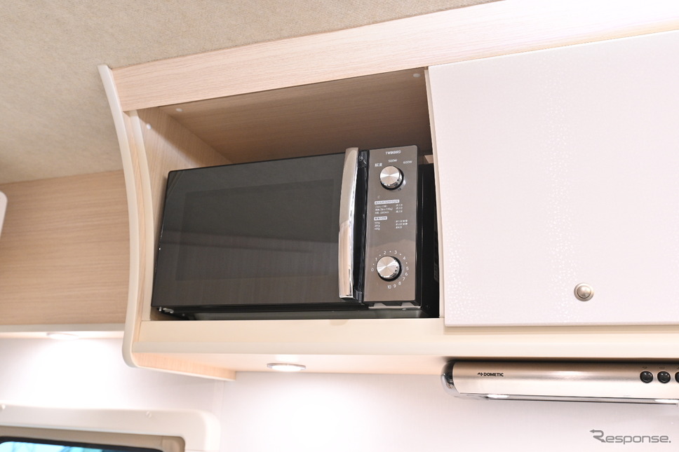 電子レンジを装備《写真 廣井誠》