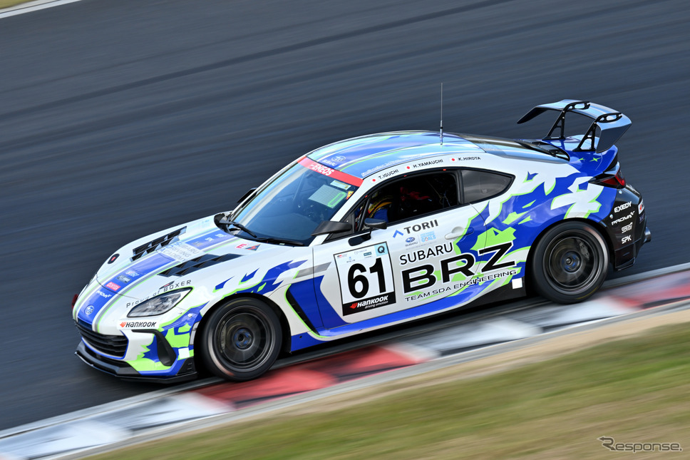 スーパー耐久 61号車Team SDA Engineering BRZ CNF Concept《撮影 雪岡直樹》