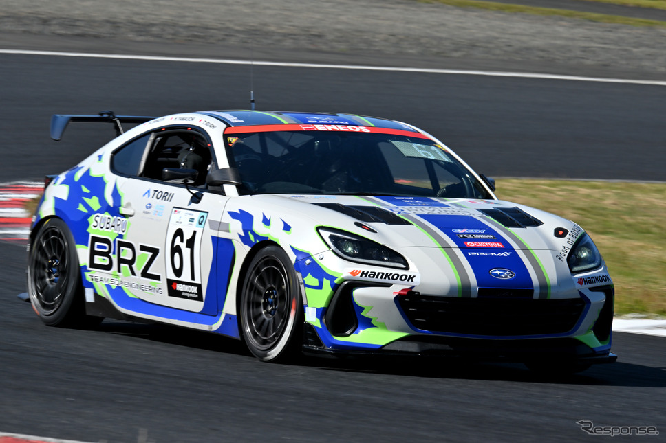 スーパー耐久 61号車Team SDA Engineering BRZ CNF Concept《撮影 雪岡直樹》