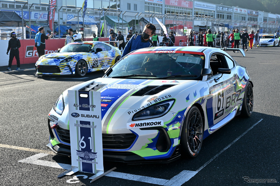 スーパー耐久 61号車Team SDA Engineering BRZ CNF Concept《撮影 雪岡直樹》