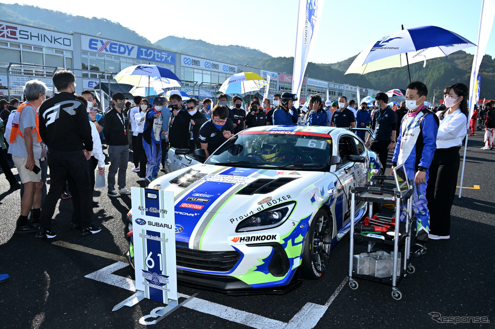 スーパー耐久 61号車Team SDA Engineering BRZ CNF Concept《撮影 雪岡直樹》