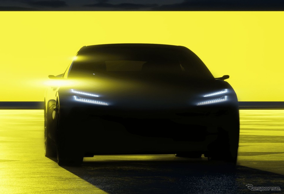 ロータスカーズが開発中の電動モデル。2023年に登場する「タイプ133」というコードネームのEセグメントの4ドアクーペと見られる《photo by Lotus》