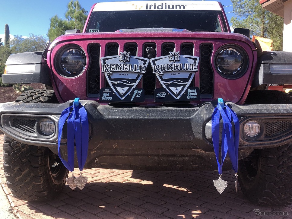米「Rebelle Rally」を2年連続で制したジープ・ラングラー 4xe《photo by Jeep》