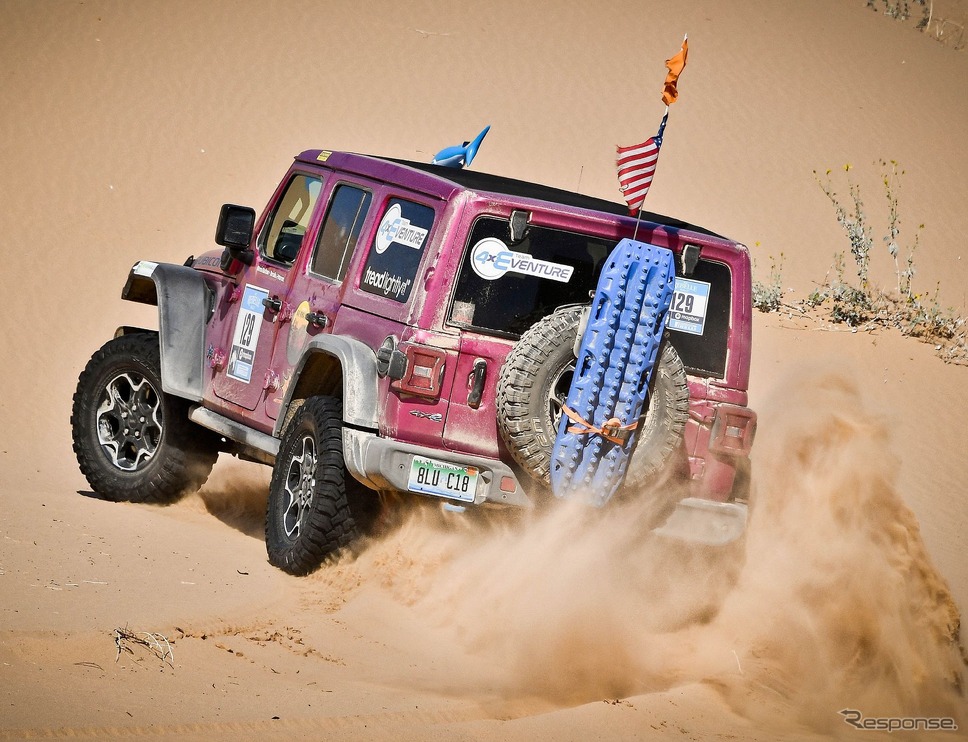 米「Rebelle Rally」を2年連続で制したジープ・ラングラー 4xe《photo by Jeep》