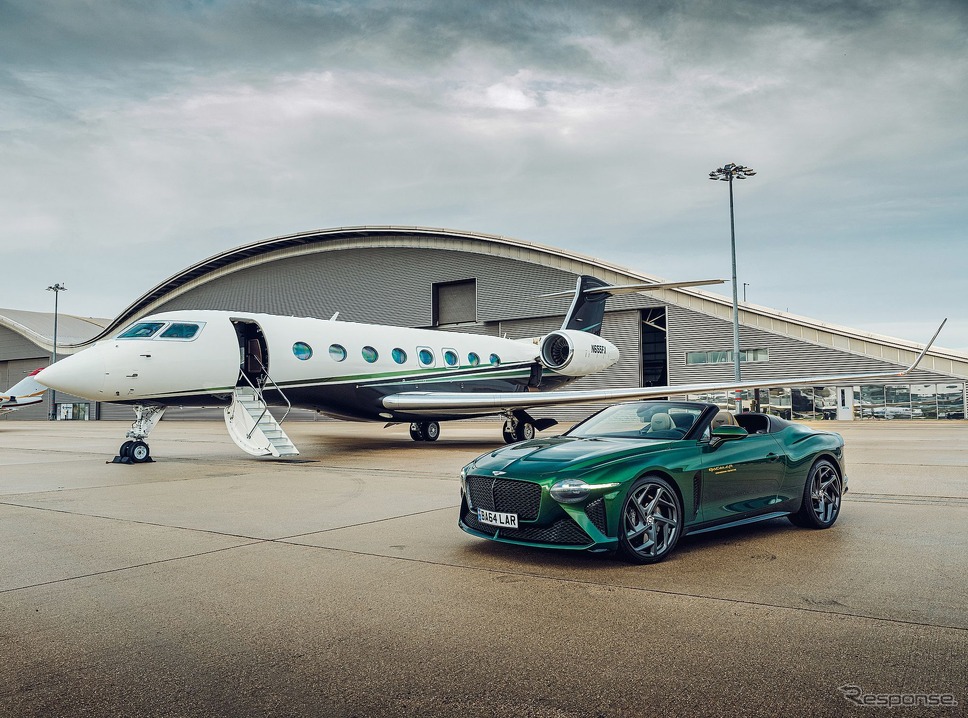 ベントレー・マリナー・バカラル と同車にインスピレーションを得た「ガルフストリーム G650」