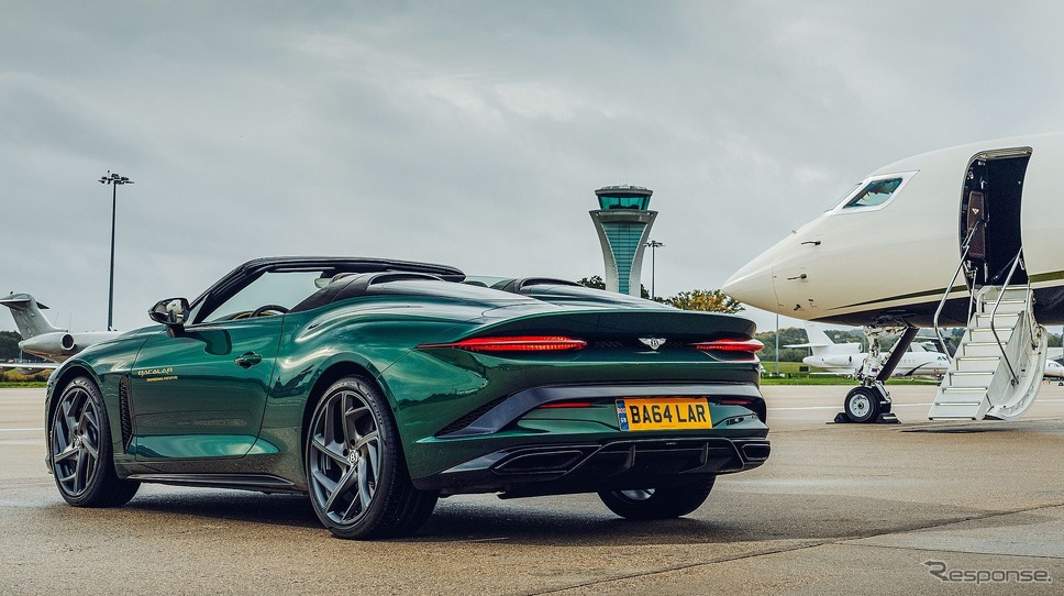 ベントレー・マリナー・バカラル と同車にインスピレーションを得た「ガルフストリーム G650」