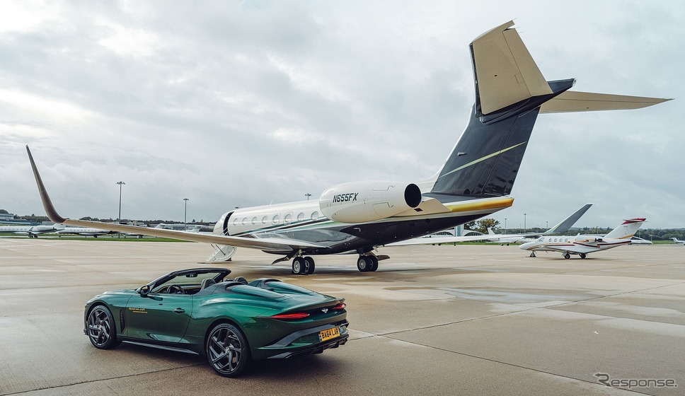 ベントレー・マリナー・バカラル と同車にインスピレーションを得た「ガルフストリーム G650」