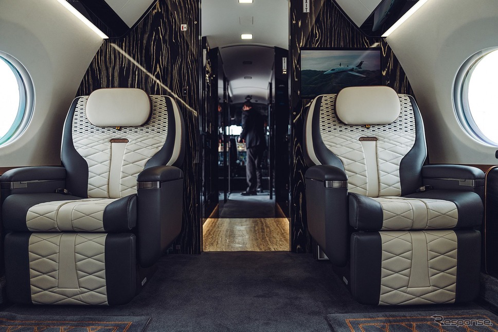ベントレー・マリナー・バカラル にインスピレーションを得た「ガルフストリーム G650」