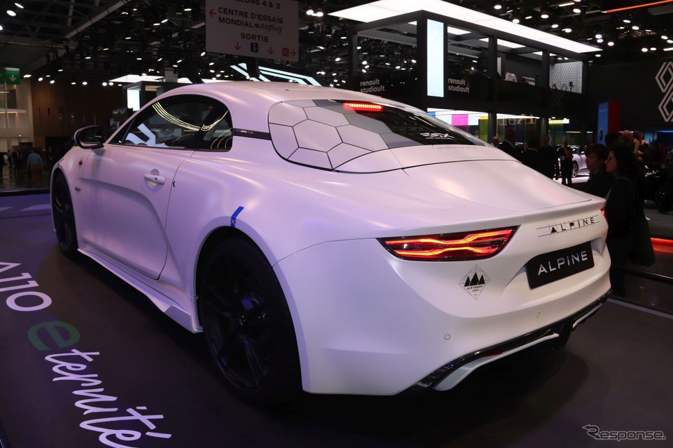 パリモーターショー2022:アルピーヌA110 e-ternite《写真撮影 中尾真二》