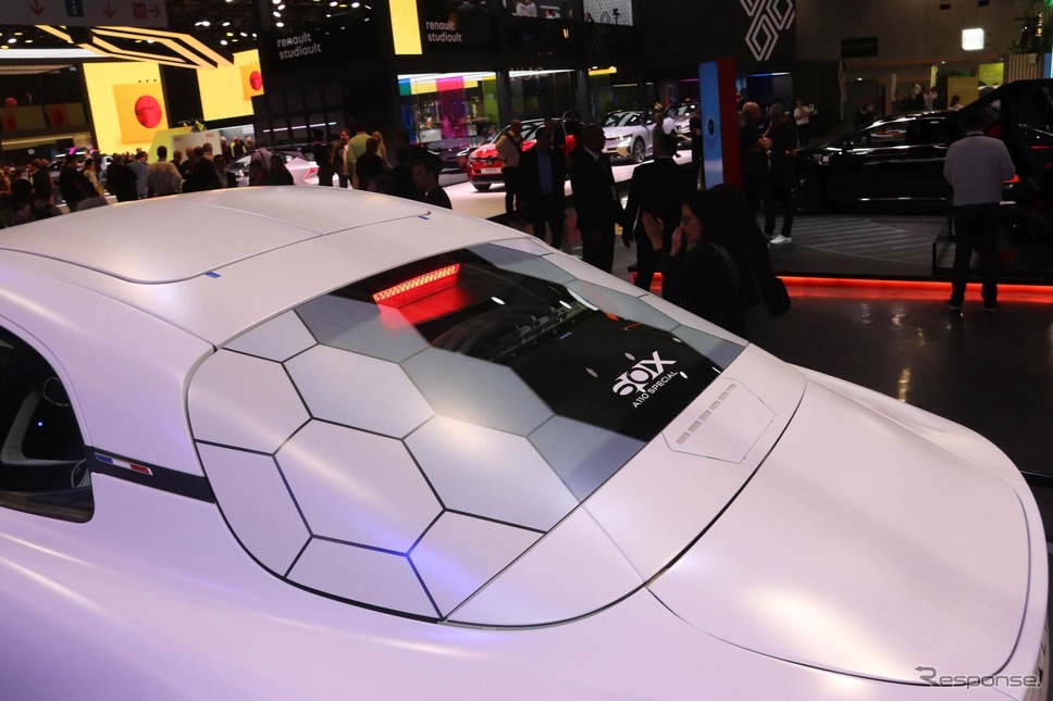 パリモーターショー2022:アルピーヌA110 e-ternite《写真撮影 中尾真二》