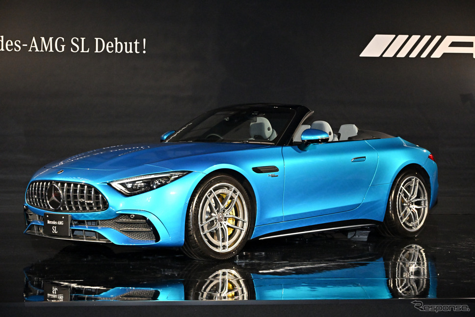 メルセデスAMG SL43《写真撮影 雪岡直樹》
