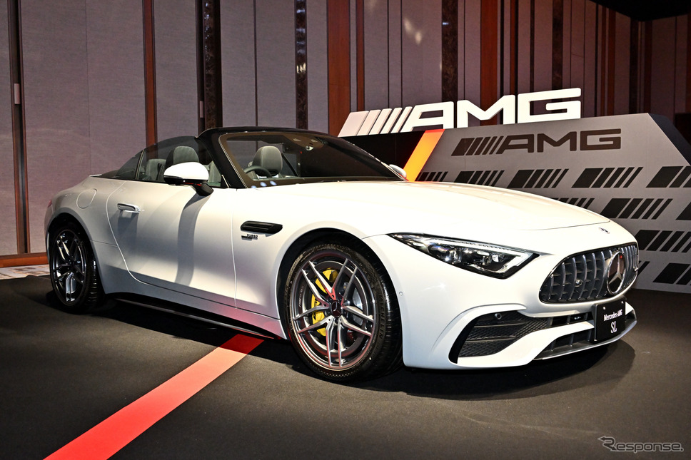 メルセデスAMG SL43《写真撮影 雪岡直樹》