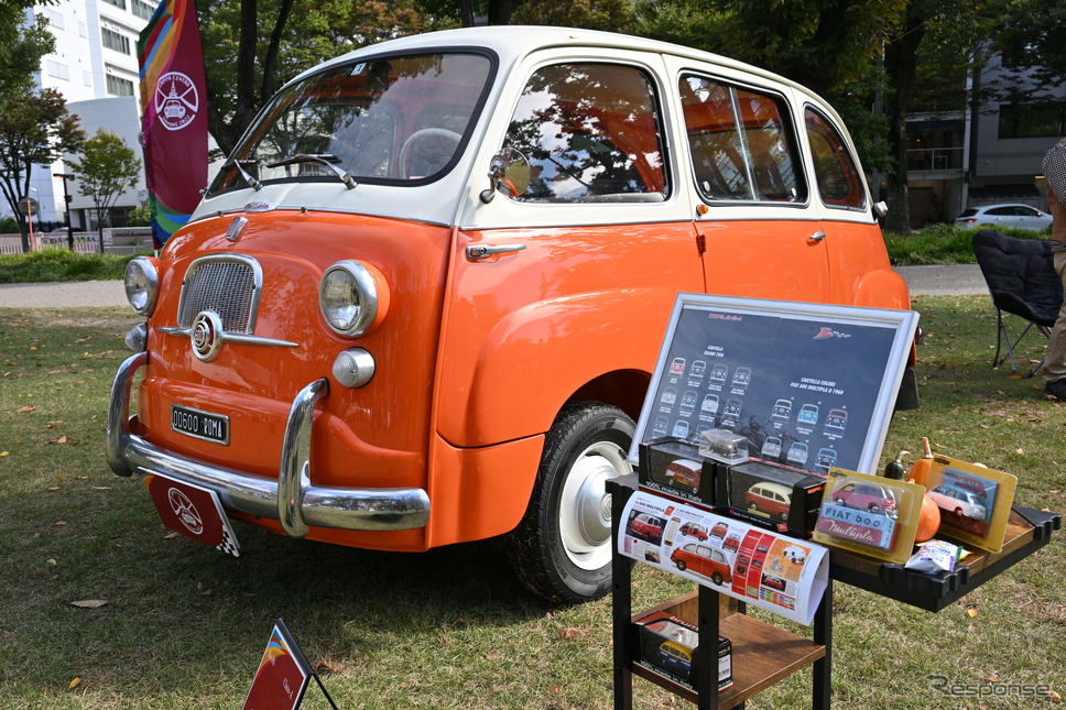 「トリノ生まれのクルマ」展の展示車両《写真撮影 廣井誠》