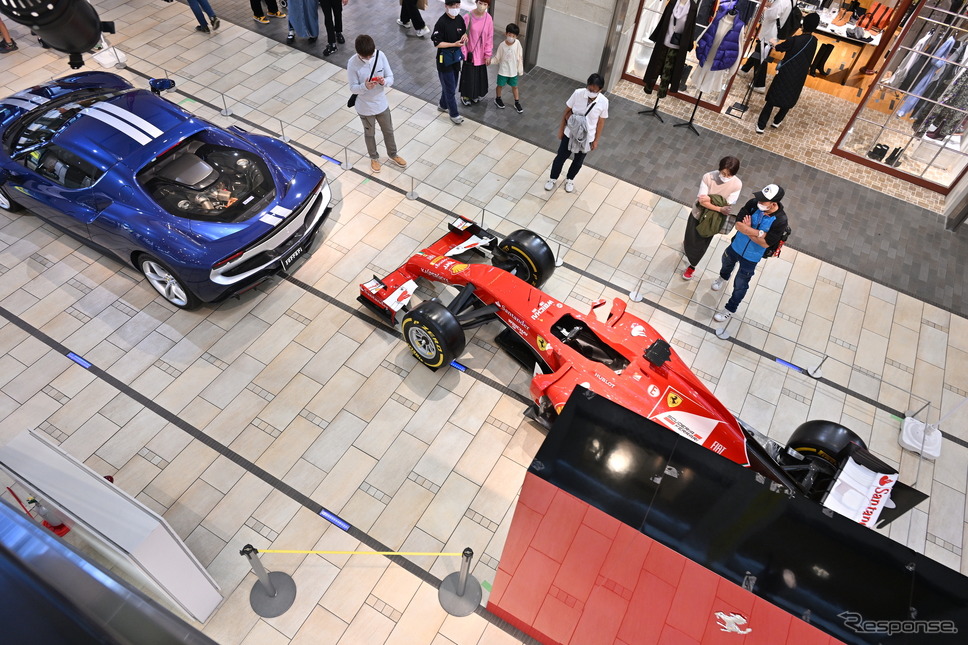 ラシックの展示会場《写真撮影 廣井誠》