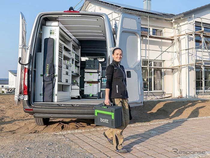 車両キャビネットシステム「bott」《写真提供 トイファクトリー》