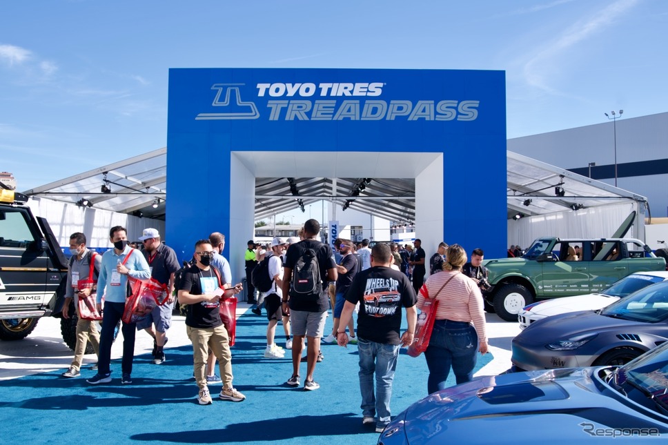 SEMAショー2021の様子《写真提供 TOYO TIRE》