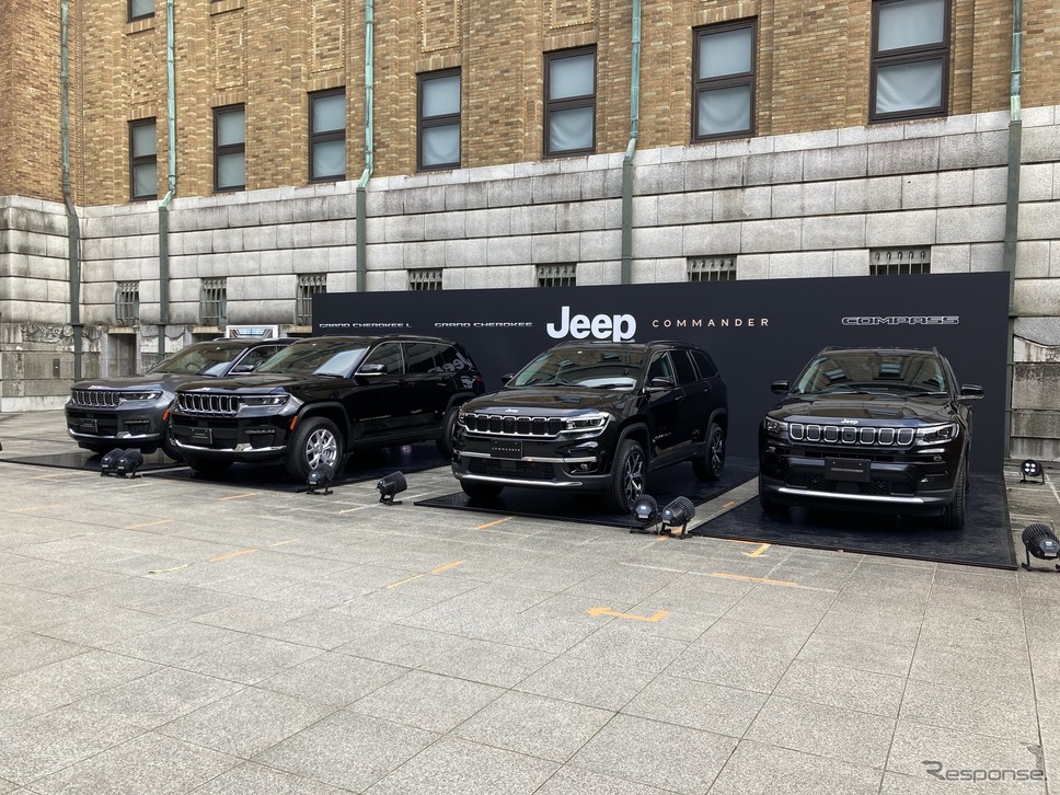 ジープ・コマンダー発表会《写真撮影 高木啓》