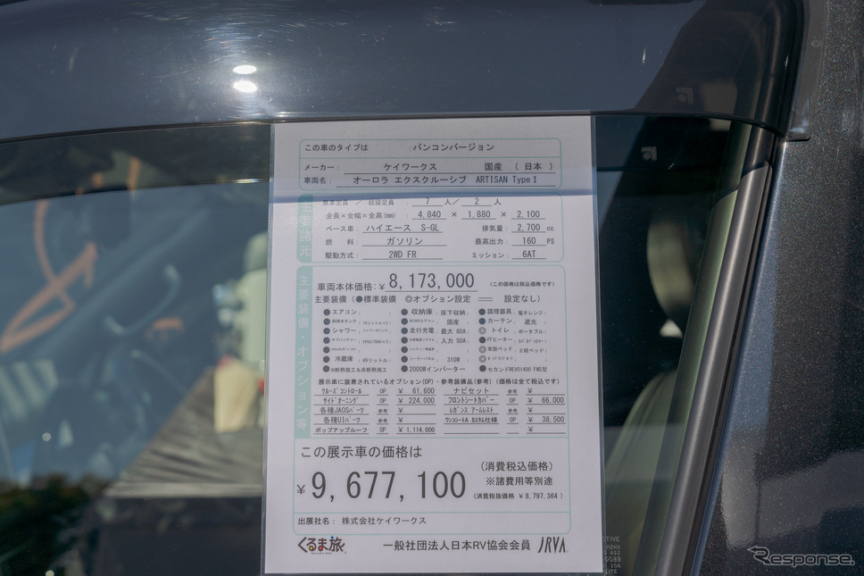 ラグジュアリーモデルでこの豪華装備ながら、価格は1000万円を切っている。《写真撮影 関口敬文》