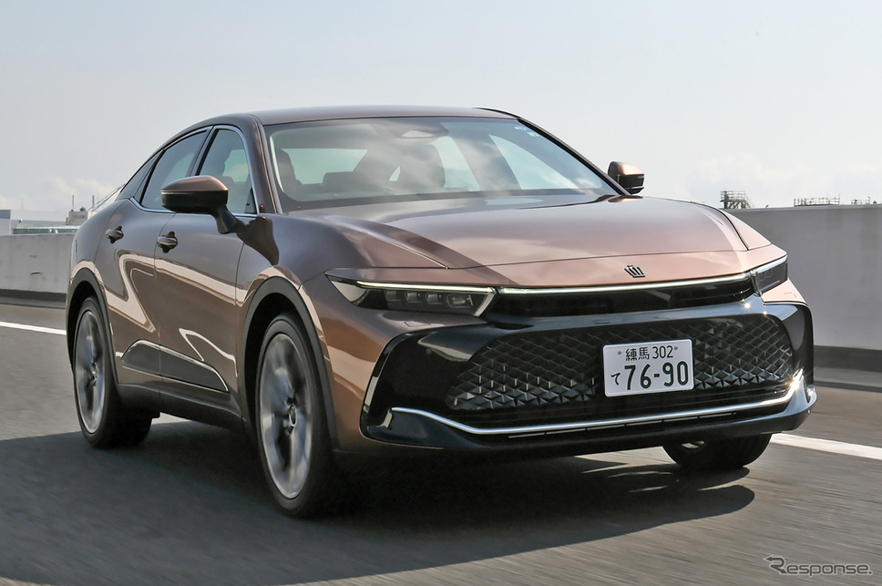 「2022-2023 日本カー・オブ・ザ・イヤー」全48ノミネートが発表。写真はそのうちの1台、新型『クラウン』《写真撮影 中野英幸》