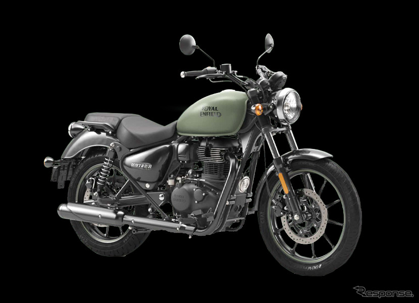 ロイヤルエンフィールド メテオ350(ファイヤーボールマットグリーン)《写真提供 ロイヤルエンフィールド》