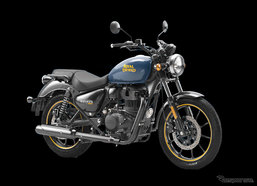 ロイヤルエンフィールド メテオ350(ファイヤーボールブルー)《写真提供 ロイヤルエンフィールド》