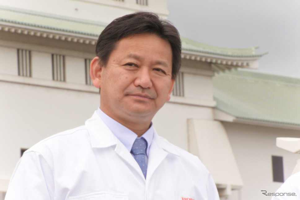 本田技術研究所 安井裕司 エグゼクティブチーフエンジニア《写真撮影 小松哲也》