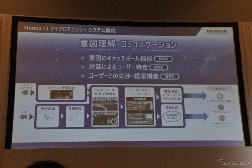 ホンダ 知能化マイクロモビリティ技術実証実験 取材会《写真撮影 小松哲也》