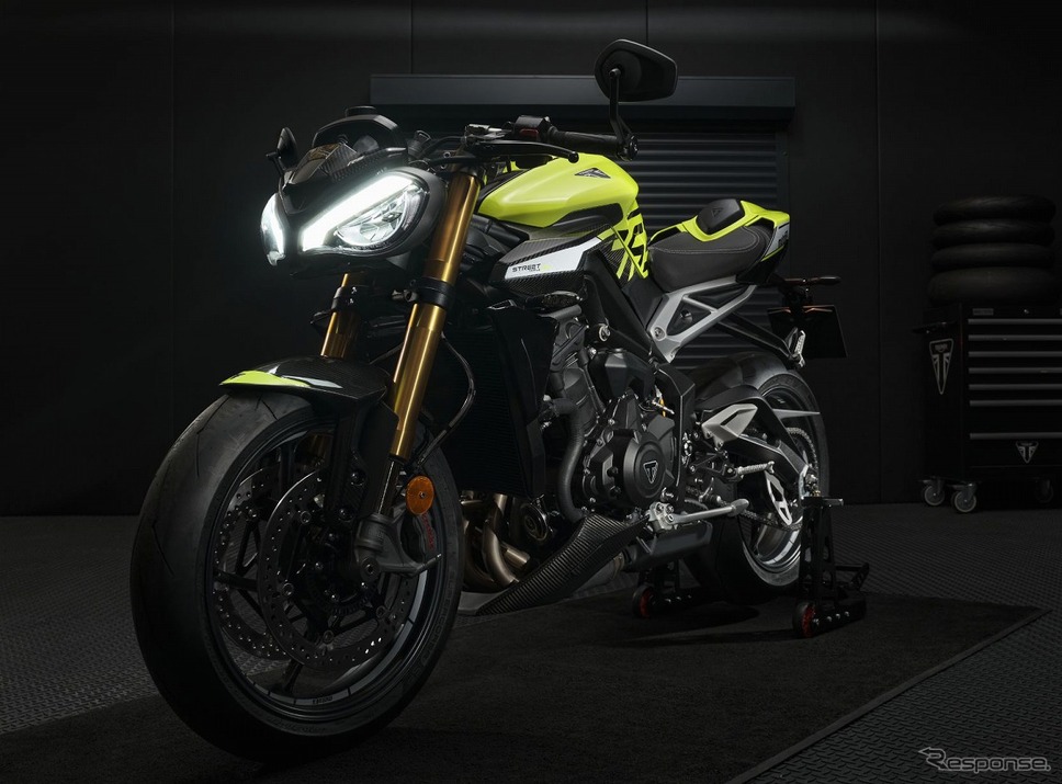 トライアンフ ストリートトリプルMoto2エディション《写真提供 トライアンフモーターサイクルズジャパン》