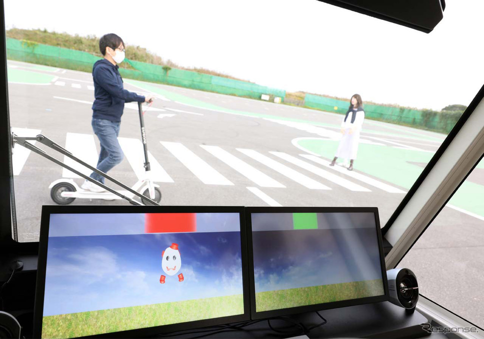 「CiKoMa」ドライバーの視線を検知して、周辺に対するリスクを検知するシステム《写真提供 ホンダ》