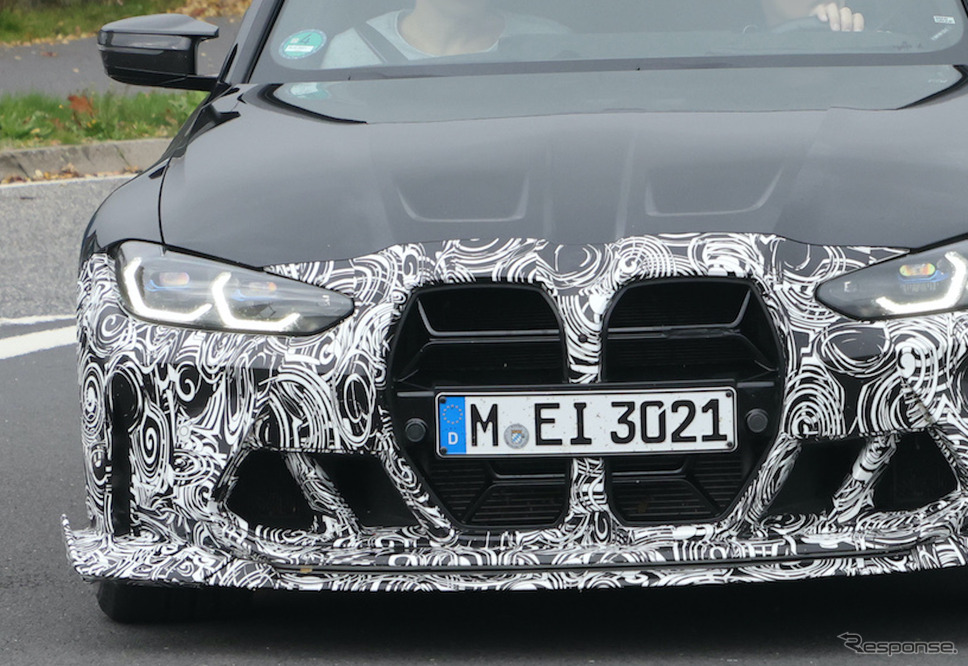 BMW M3 CS 新型プロトタイプ（スクープ写真）《APOLLO NEWS SERVICE》