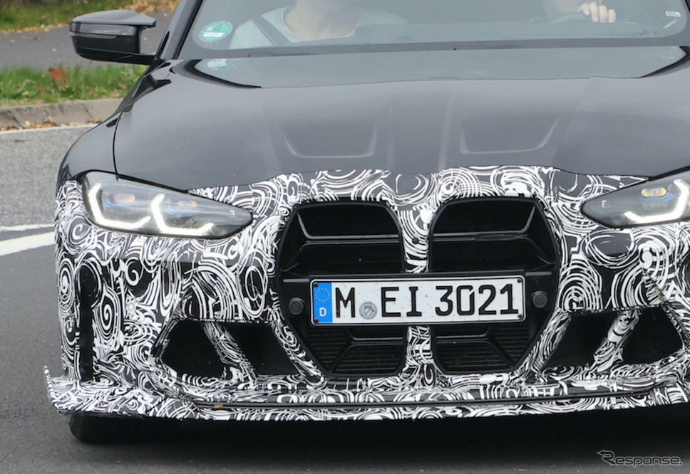 BMW M3 CS 新型プロトタイプ(スクープ写真)《APOLLO NEWS SERVICE》