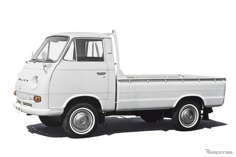三菱デリカ初代は1968年にトラックが登場した。《写真提供 三菱自動車》