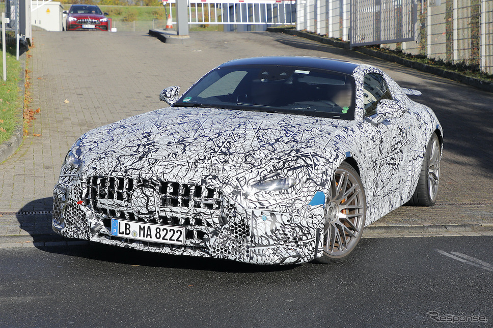メルセデスAMG GT Edition1 市販型プロトタイプ(スクープ写真)《APOLLO NEWS SERVICE》