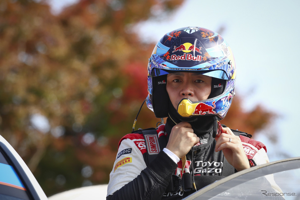 勝田貴元は今季をランキング5位で終えている。《Photo by TOYOTA》
