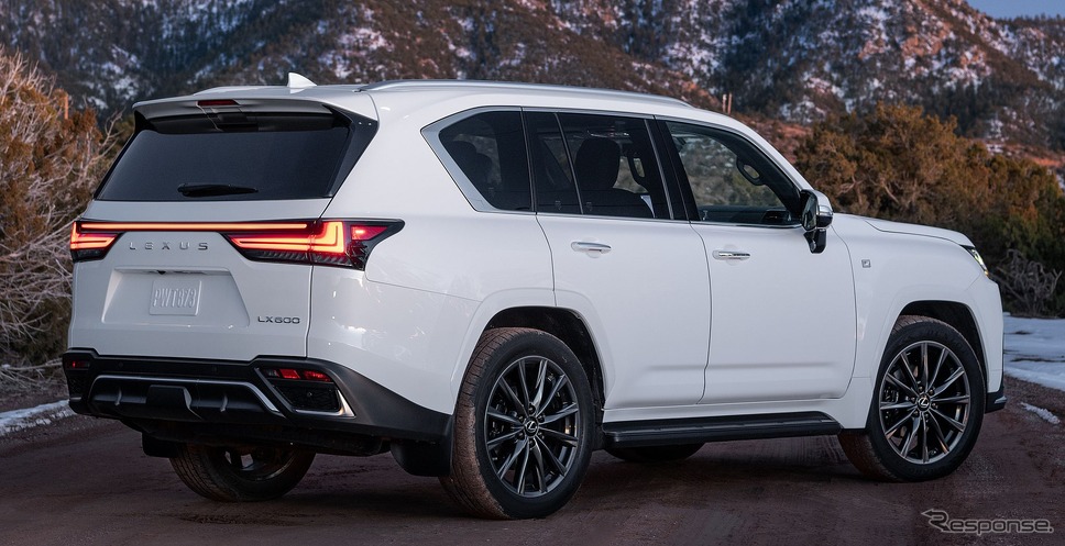 レクサス LX の「F SPORT ハンドリング」(米国仕様)《photo by Lexus》