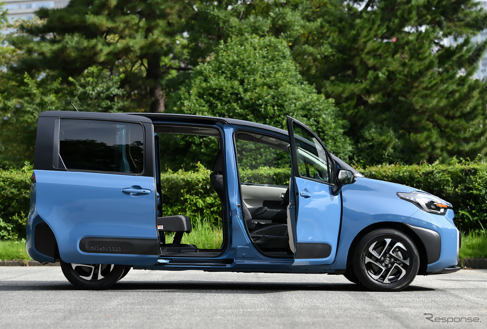 トヨタ シエンタ 新型(ガソリン Z 2WD 5人乗り)《写真撮影 中野英幸》